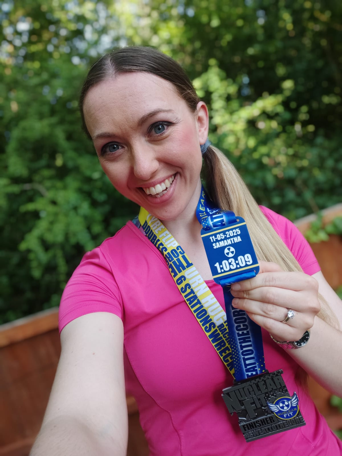 Personalised Race Medal Tag