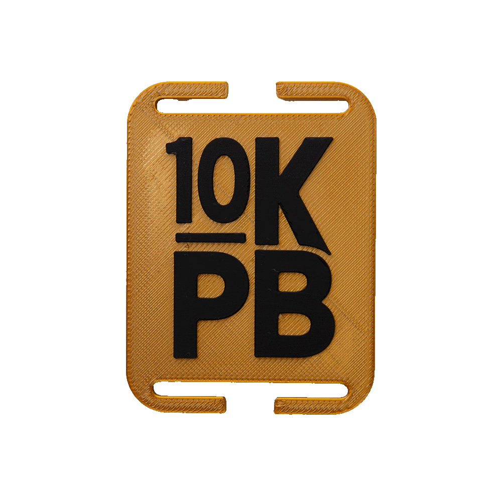 Personal Best Distance Medal Tags