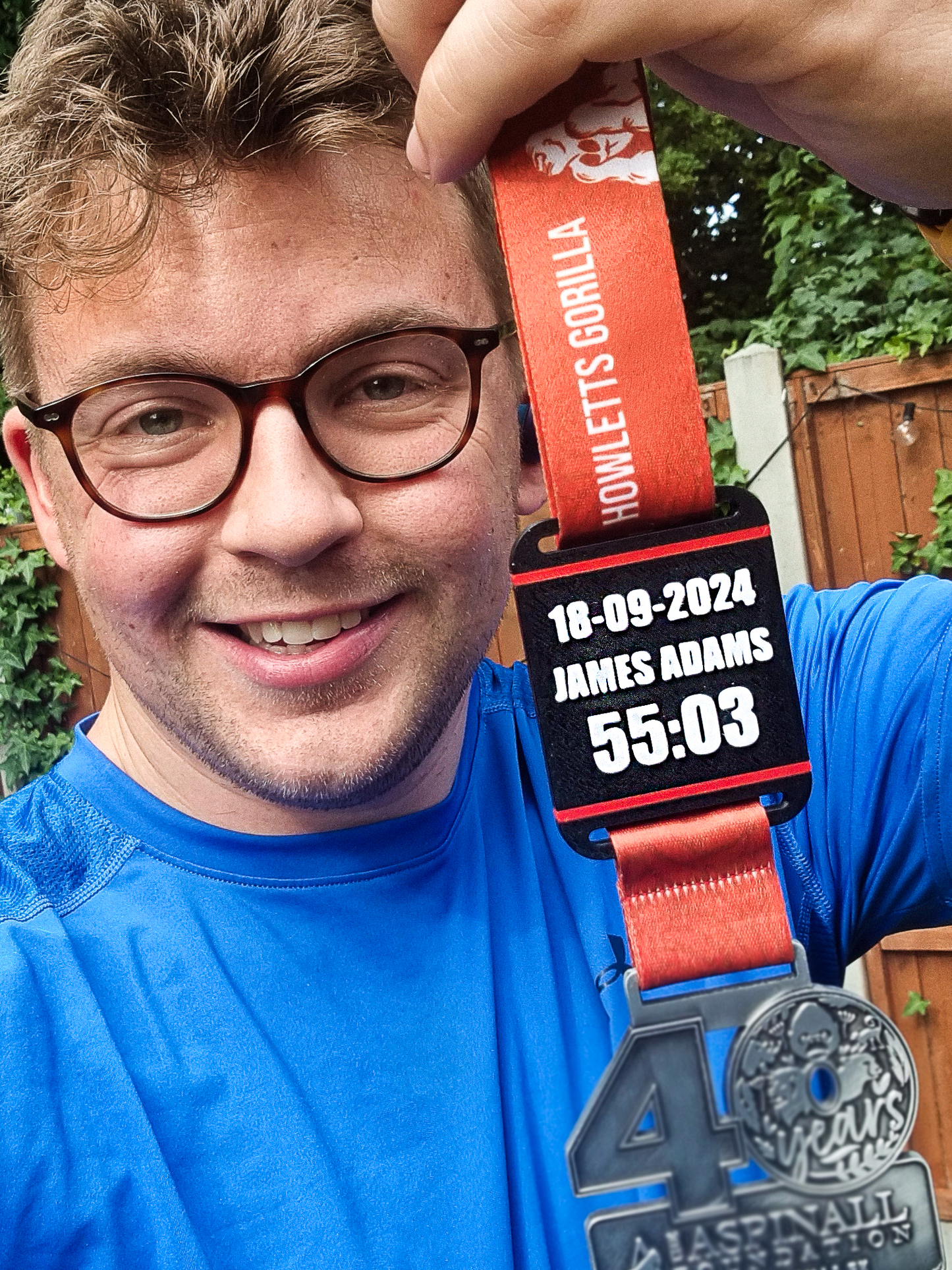 Personalised Race Medal Tag
