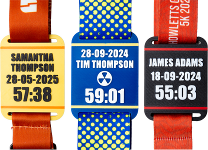 Personalised Race Medal Tag